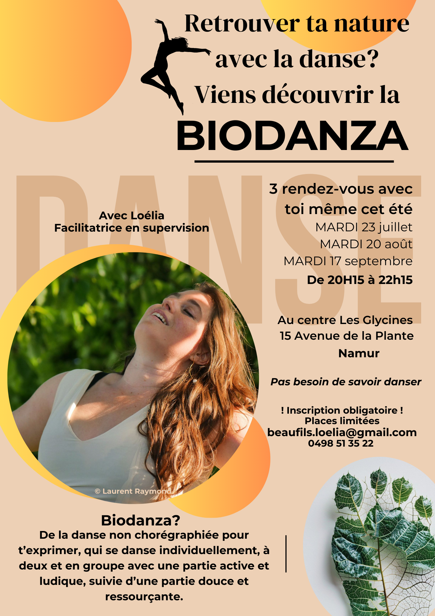 Lees meer over het artikel Séances découvertes de Biodanza