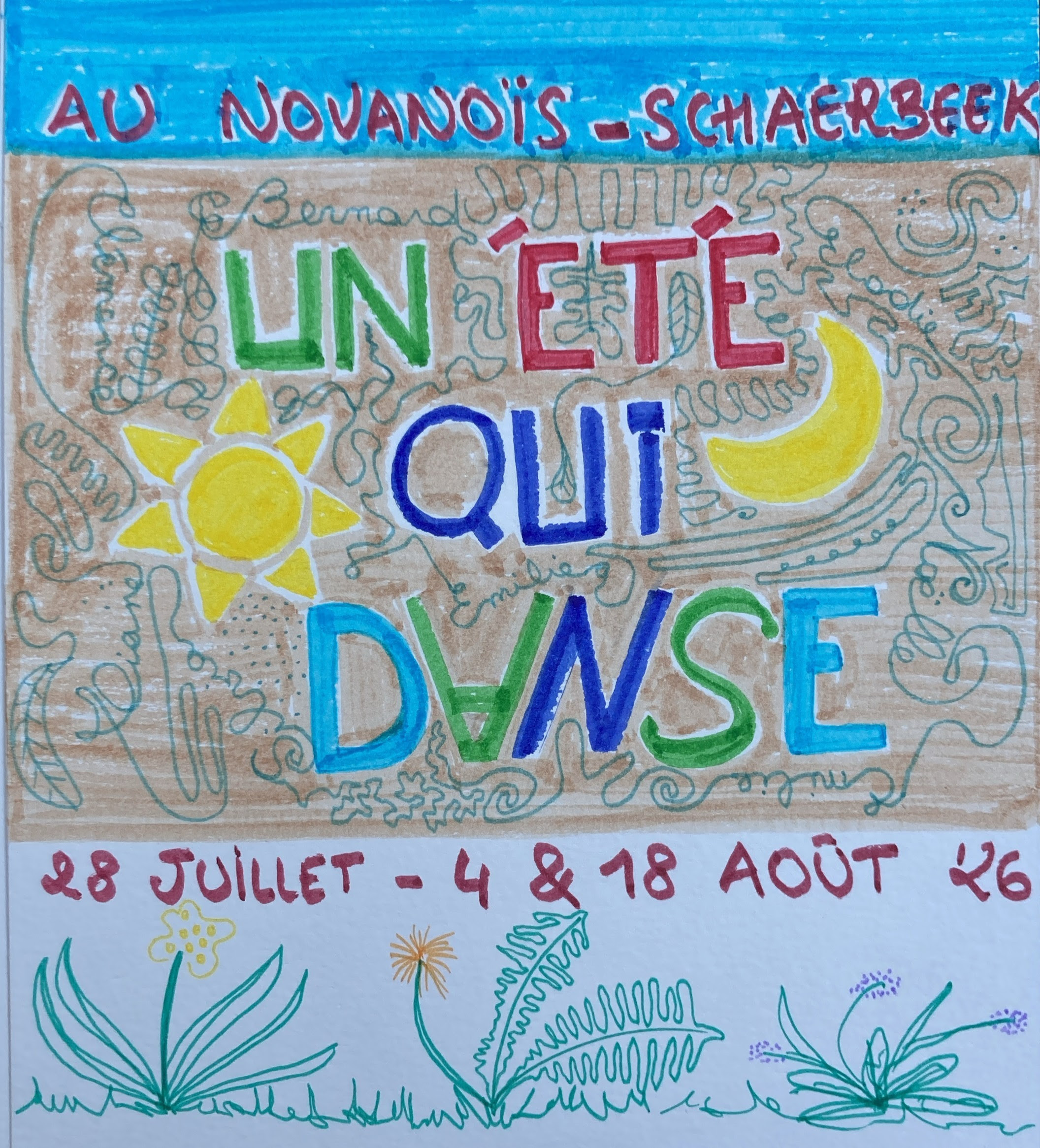 Lire la suite à propos de l’article <center><b>Schaerbeek</b><br />Biodanza estivale<br />Elodie Vandenbogaerde</center>